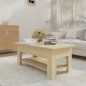 vidaXL Mesa de centro madera de ingeniería roble Sonoma 102x55x42 cm vidaXL Mesa de centro madera de ingeniería roble Sonoma 102x55x42 cm