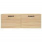 vidaXL Armario de pared madera ingeniería roble Sonoma 100x36,5x35 cm vidaXL Armario de pared madera ingeniería roble Sonoma 100x36,5x35 cm