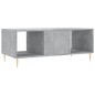 vidaXL Mesa de centro madera contrachapada gris hormigón 102x50x40 cm vidaXL Mesa de centro madera contrachapada gris hormigón 102x50x40 cm