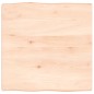 vidaXL Tablero de mesa madera maciza borde natural 60x60x(2-4) cm vidaXL Tablero de mesa madera maciza borde natural 60x60x(2-4) cm
