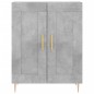 vidaXL Aparador de madera de ingeniería gris hormigón 69,5x34x90 cm vidaXL Aparador de madera de ingeniería gris hormigón 69,5x34x90 cm