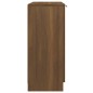 vidaXL Aparador de madera contrachapada marrón roble 60x30x70 cm vidaXL Aparador de madera contrachapada marrón roble 60x30x70 cm