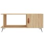 vidaXL Mesa de centro madera contrachapada roble Sonoma 90x50x40 cm vidaXL Mesa de centro madera contrachapada roble Sonoma 90x50x40 cm