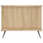 vidaXL Mesa de centro madera contrachapada roble Sonoma 90x50x40 cm vidaXL Mesa de centro madera contrachapada roble Sonoma 90x50x40 cm