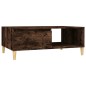 vidaXL Mesa de centro madera de ingeniería roble ahumado 90x60x35 cm vidaXL Mesa de centro madera de ingeniería roble ahumado 90x60x35 cm