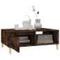 vidaXL Mesa de centro madera de ingeniería roble ahumado 90x60x35 cm vidaXL Mesa de centro madera de ingeniería roble ahumado 90x60x35 cm