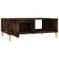 vidaXL Mesa de centro madera de ingeniería roble ahumado 90x60x35 cm vidaXL Mesa de centro madera de ingeniería roble ahumado 90x60x35 cm