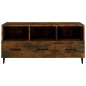 vidaXL Mueble para TV madera contrachapada roble ahumado 102x35x50 cm vidaXL Mueble para TV madera contrachapada roble ahumado 102x35x50 cm