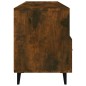 vidaXL Mueble para TV madera contrachapada roble ahumado 102x35x50 cm vidaXL Mueble para TV madera contrachapada roble ahumado 102x35x50 cm