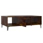 vidaXL Mesa de centro madera ingeniería marrón ahumado 103,5x60x35 cm vidaXL Mesa de centro madera ingeniería marrón ahumado 103,5x60x35 cm