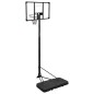 vidaXL Canasta de baloncesto policarbonato transparente 256-361 cm vidaXL Canasta de baloncesto policarbonato transparente 256-361 cm