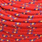 vidaXL Cuerda de barco polipropileno rojo 10 mm 500 m