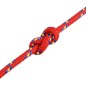 vidaXL Cuerda de barco polipropileno rojo 10 mm 500 m