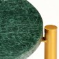 vidaXL Mesa de centro piedra real textura de mármol verde 60x60x35 cm vidaXL Mesa de centro piedra real textura de mármol verde 60x60x35 cm