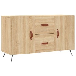 vidaXL Aparador de madera de ingeniería roble Sonoma 100x36x60 cm