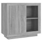 vidaXL Aparador color gris Sonoma 80x40x75 cm vidaXL Aparador color gris Sonoma 80x40x75 cm