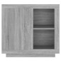 vidaXL Aparador color gris Sonoma 80x40x75 cm vidaXL Aparador color gris Sonoma 80x40x75 cm