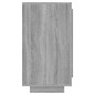 vidaXL Aparador color gris Sonoma 80x40x75 cm vidaXL Aparador color gris Sonoma 80x40x75 cm