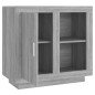 vidaXL Aparador color gris Sonoma 80x40x75 cm vidaXL Aparador color gris Sonoma 80x40x75 cm