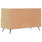 vidaXL Mueble para TV madera contrachapada roble ahumado 80x36x50 cm vidaXL Mueble para TV madera contrachapada roble ahumado 80x36x50 cm