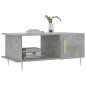 vidaXL Mesa de centro madera contrachapada gris hormigón 90x50x40 cm vidaXL Mesa de centro madera contrachapada gris hormigón 90x50x40 cm