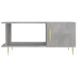 vidaXL Mesa de centro madera contrachapada gris hormigón 90x50x40 cm vidaXL Mesa de centro madera contrachapada gris hormigón 90x50x40 cm
