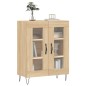 vidaXL Aparador de madera de ingeniería roble Sonoma 69,5x34x90 cm vidaXL Aparador de madera de ingeniería roble Sonoma 69,5x34x90 cm