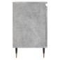 vidaXL Mesita de noche madera de ingeniería gris hormigón 40x30x50 cm vidaXL Mesita de noche madera de ingeniería gris hormigón 40x30x50 cm