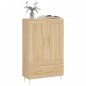 vidaXL Aparador alto madera de ingeniería roble Sonoma 69,5x31x115 cm