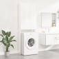 vidaXL Armario para lavadora blanco brillo 64x25,5x190 cm vidaXL Armario para lavadora blanco brillo 64x25,5x190 cm