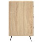 vidaXL Mesita de noche madera de ingeniería roble Sonoma 40x40x66 cm vidaXL Mesita de noche madera de ingeniería roble Sonoma 40x40x66 cm