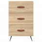 vidaXL Mesita de noche madera de ingeniería roble Sonoma 40x40x66 cm vidaXL Mesita de noche madera de ingeniería roble Sonoma 40x40x66 cm