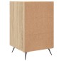 vidaXL Mesita de noche madera de ingeniería roble Sonoma 40x40x66 cm vidaXL Mesita de noche madera de ingeniería roble Sonoma 40x40x66 cm