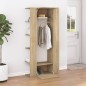 vidaXL Mueble recibidor madera contrachapada roble Sonoma 97,5x37x99cm vidaXL Mueble recibidor madera contrachapada roble Sonoma 97,5x37x99cm