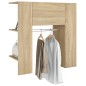 vidaXL Mueble recibidor madera contrachapada roble Sonoma 97,5x37x99cm vidaXL Mueble recibidor madera contrachapada roble Sonoma 97,5x37x99cm