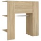 vidaXL Mueble recibidor madera contrachapada roble Sonoma 97,5x37x99cm vidaXL Mueble recibidor madera contrachapada roble Sonoma 97,5x37x99cm