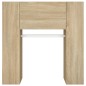 vidaXL Mueble recibidor madera contrachapada roble Sonoma 97,5x37x99cm vidaXL Mueble recibidor madera contrachapada roble Sonoma 97,5x37x99cm