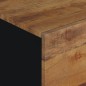 vidaXL Mesa de centro madera maciza mango y contrachapada 80x50x40 cm vidaXL Mesa de centro madera maciza mango y contrachapada 80x50x40 cm