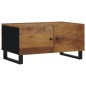 vidaXL Mesa de centro madera maciza mango y contrachapada 80x50x40 cm vidaXL Mesa de centro madera maciza mango y contrachapada 80x50x40 cm