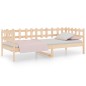 vidaXL Sofá cama madera maciza de pino 80x200 cm vidaXL Sofá cama madera maciza de pino 80x200 cm