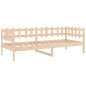 vidaXL Sofá cama madera maciza de pino 80x200 cm vidaXL Sofá cama madera maciza de pino 80x200 cm