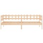 vidaXL Sofá cama madera maciza de pino 80x200 cm vidaXL Sofá cama madera maciza de pino 80x200 cm