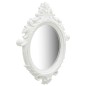 vidaXL Espejo de pared estilo castillo blanco 56x76 cm vidaXL Espejo de pared estilo castillo blanco 56x76 cm