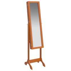vidaXL Espejo de pie 34x37x146 cm