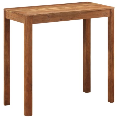 vidaXL Mesa alta cocina madera acacia acabado miel 110x55x106 cm