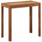 vidaXL Mesa alta cocina madera acacia acabado miel 110x55x106 cm