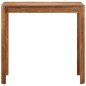 vidaXL Mesa alta cocina madera acacia acabado miel 110x55x106 cm