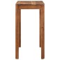 vidaXL Mesa alta cocina madera acacia acabado miel 110x55x106 cm