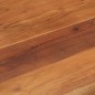 vidaXL Mesa alta cocina madera acacia acabado miel 110x55x106 cm