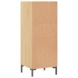 vidaXL Aparador de madera de ingeniería roble Sonoma 34,5x32,5x90 cm vidaXL Aparador de madera de ingeniería roble Sonoma 34,5x32,5x90 cm